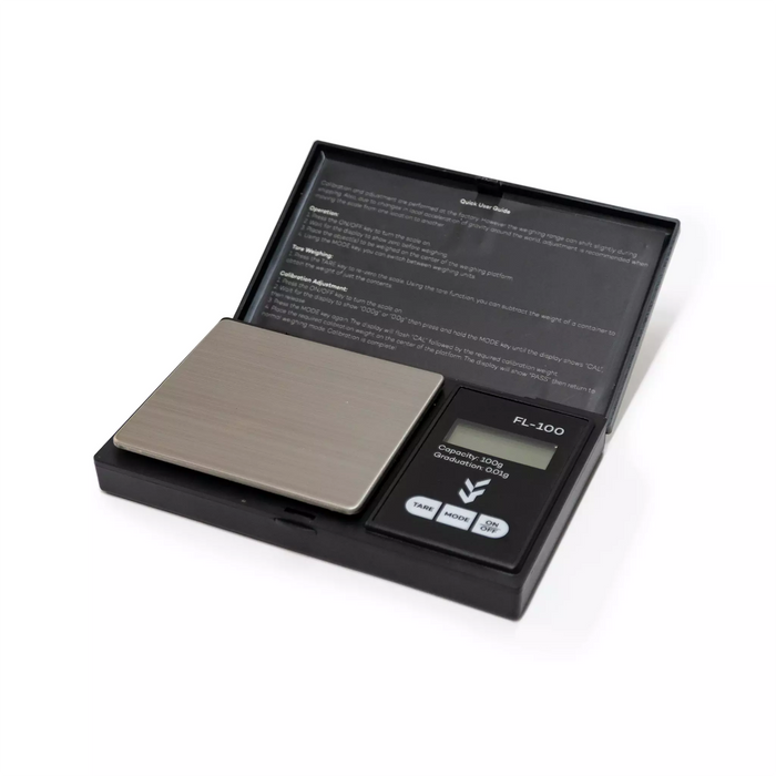 Báscula Digital Gramera FL-100 Precisión Portatil