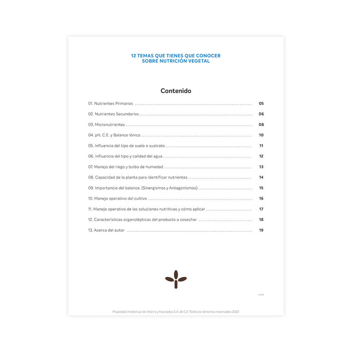 Principios de la Nutrición Vegetal (PDF)