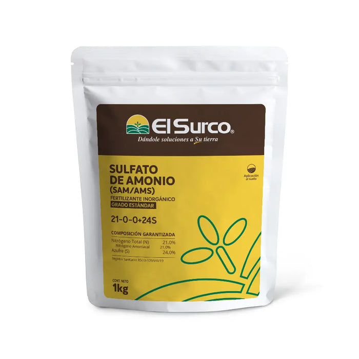 Sulfato de Amonio STD 21-0-0+24s  El Surco
