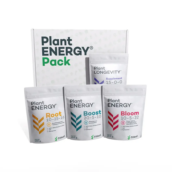 Kit Fertilizantes Hidroponia Plant Energy Pack