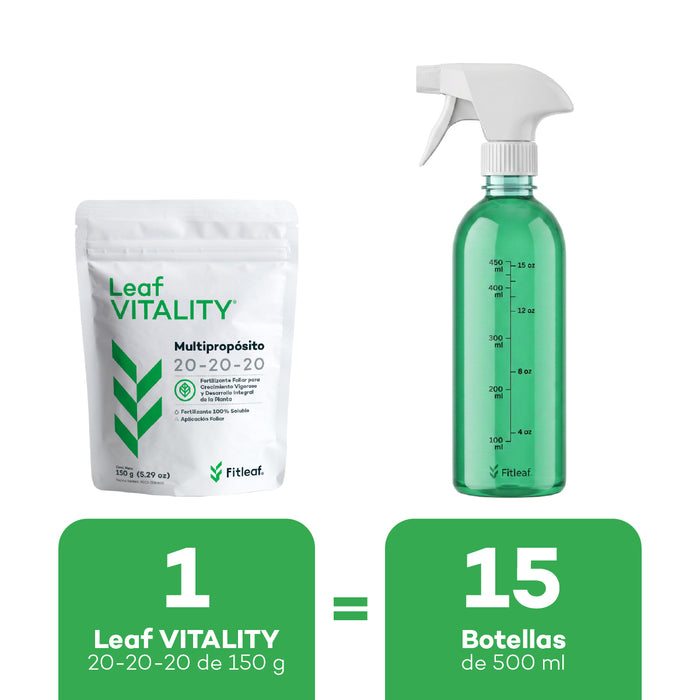 Fertilizante Foliar Leaf Vitality® 20-20-20