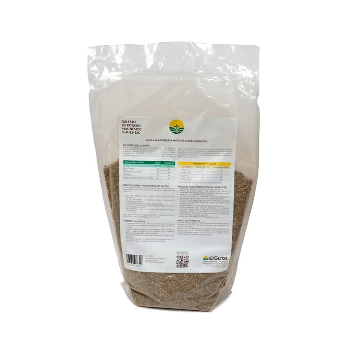 Sulfato de Potasio Magnésico0-0-22+22S  El Surco