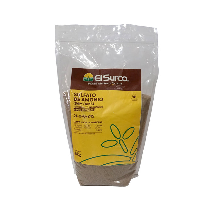 Sulfato de Amonio STD 21-0-0+24s  El Surco