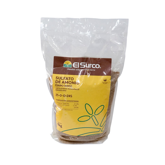 Sulfato de Amonio 21-0-0+24s Granular  El Surco