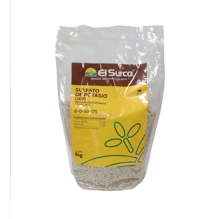 Sulfato de Potasio 0-0-50+ 17S Granulado El Surco