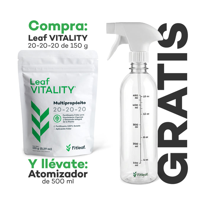 Fertilizante Foliar Leaf Vitality® 20-20-20