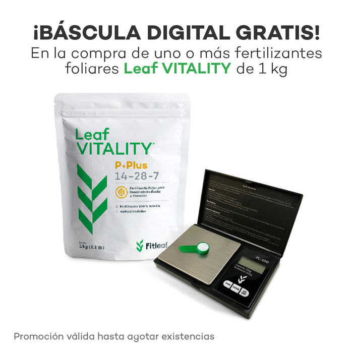 Fertilizante Foliar Leaf Vitality® P Plus 14-28-7