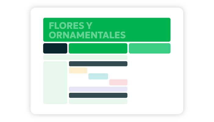 Flores y Ornamentales