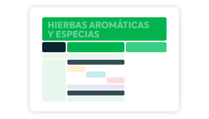 Hierbas Aromáticas y Especias