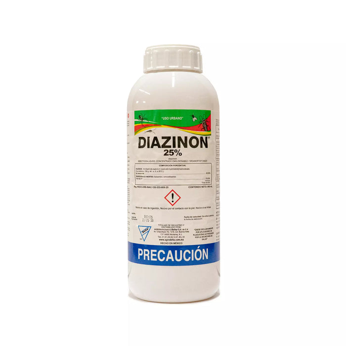 Insecticida Líquido Diazinon 25% Botella
