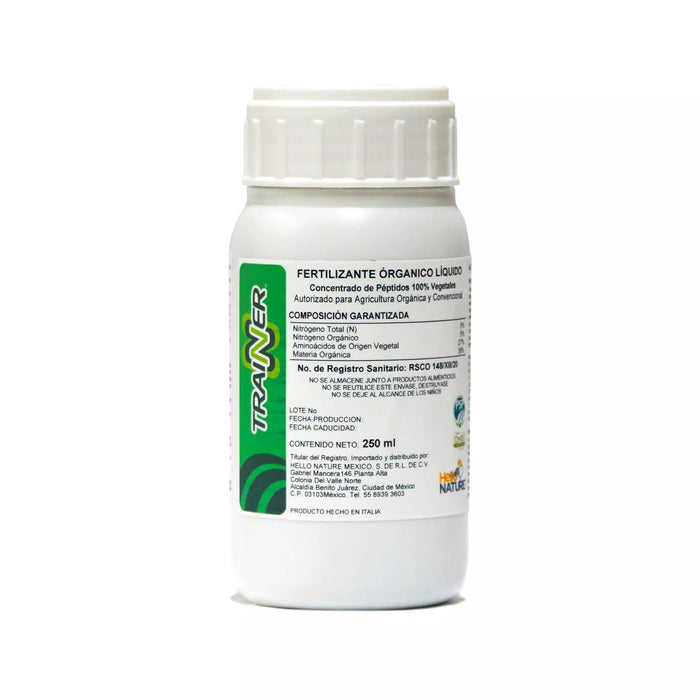 Fertilizante Líquido 100% Orgánico Trainer de 250 ml
