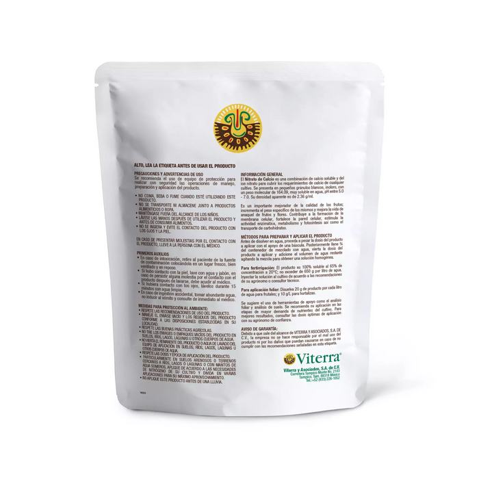 Nitrato de Calcio Fertilizante Soluble Viterra 1 kg